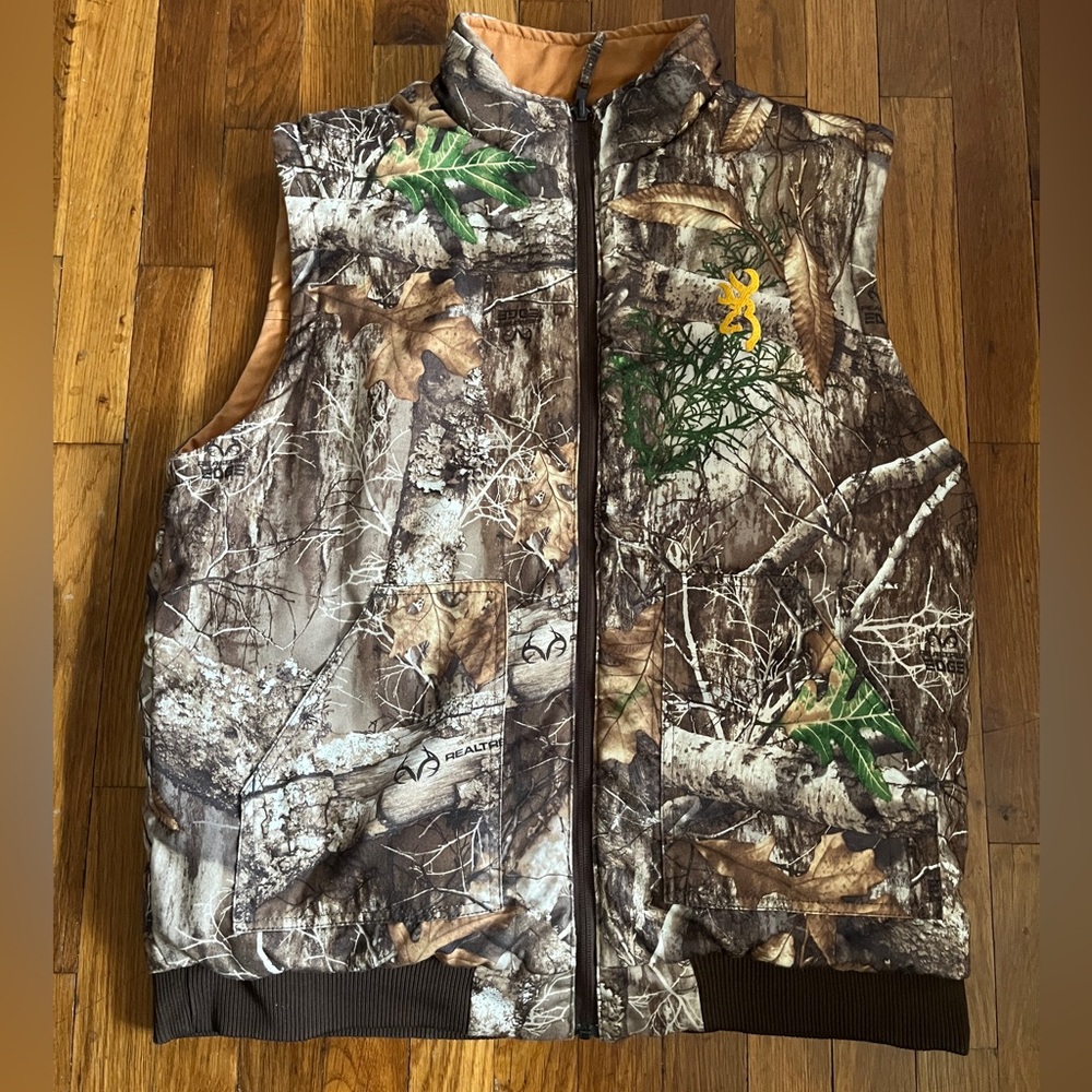 Browning reversible camo vest